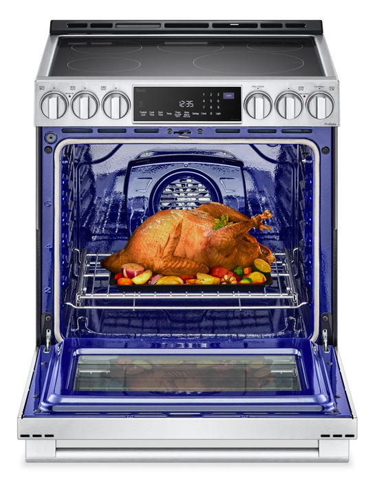 LG Studio 6.3 Cu. Ft. Smart Electric Range with Air Fry and ProBake Convection® - Smudge Proof Stainless Steel - LSES6338F