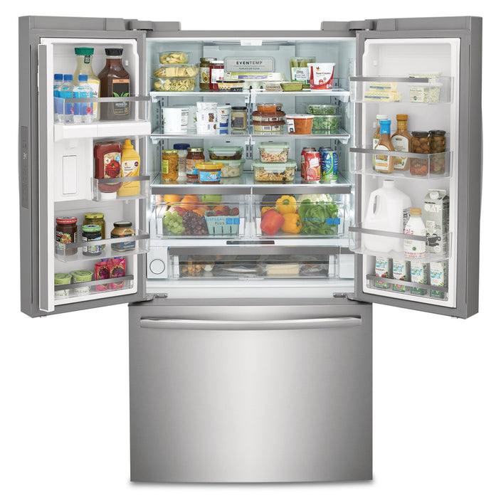 Frigidaire Gallery 36\" 28.8 Cu. Ft. Standard-Depth French-Door Refrigerator - Smudge-Proof® Stainless Steel - GRFN2853AF
