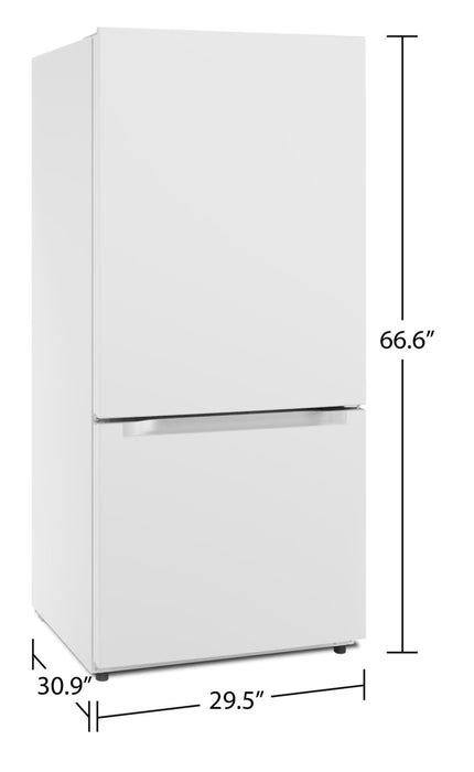 Midea 18.7 Cu. Ft. Bottom-Freezer Refrigerator - MRB19B7AWW