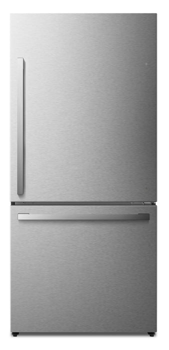 Hisense 31\" 17 Cu. Ft. Bottom-Mount Refrigerator - Titanium - RB17A2CSE