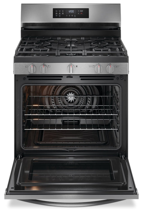 Frigidaire 5.1 Cu. Ft. Gas Range With Air Fry and Convection Bake - Stainless Steel - FCRG3083AS