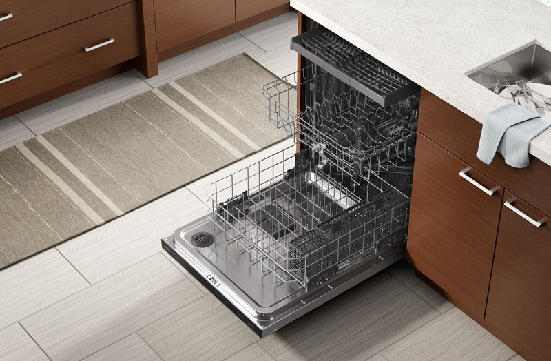 Whirlpool 24\" 47 dBA Built-In Top-Control Dishwasher - Fingerprint Resistant Stainless Steel - WDTA50SAKZ