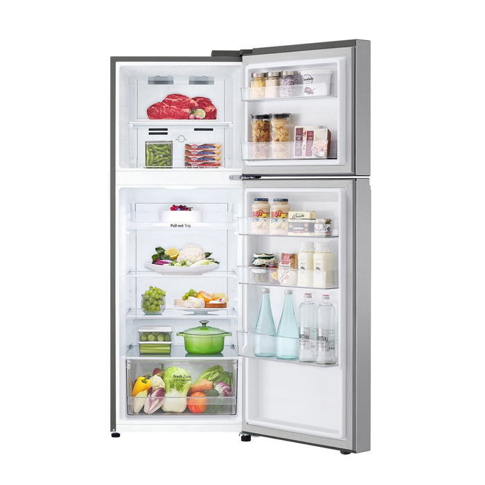 LG 24\" 11 Cu. Ft. Top-Mount Refrigerator - Platinum Silver - LT11C2000V