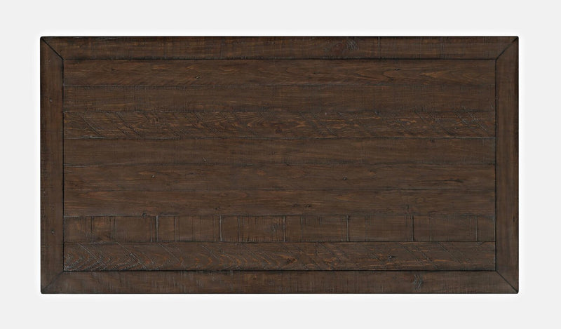 Morgan 48\" Rustic Coffee Table With Storage, Shelf and Casters - White with Reclaimed Wood