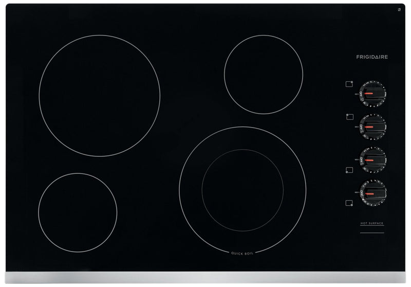 Frigidaire 30\" 4-Element Electric Cooktop - Stainless Steel - FFEC3025US
