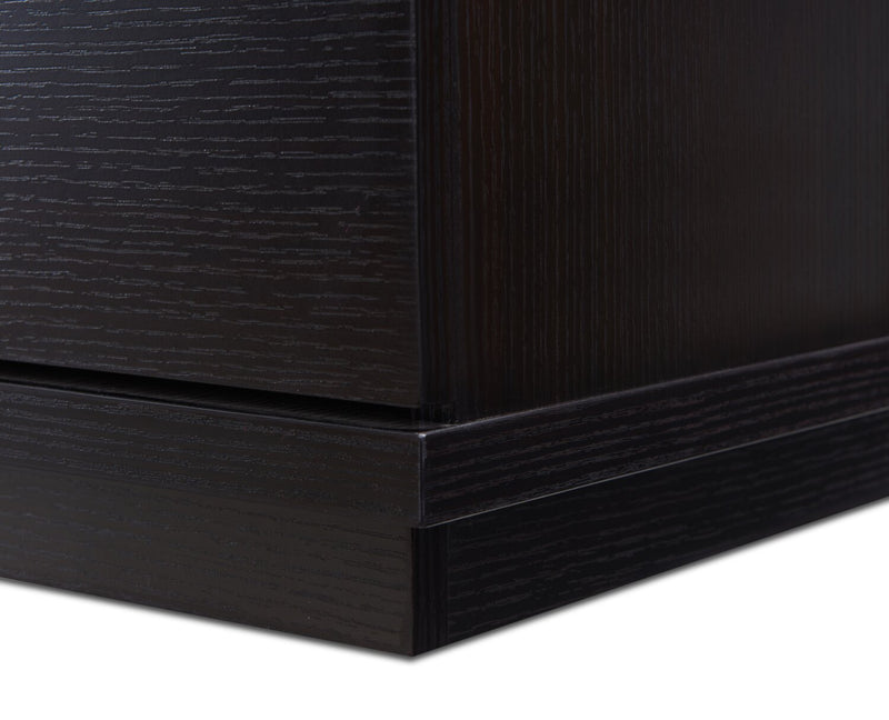 Torry 11.5\" Chairside Table with Drawer - Red Cocoa