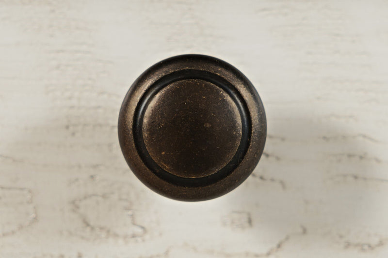 Madison County 50\" Office Office Desk with 3-Drawers - Vintage White with Barnwood Brown