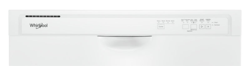 Whirlpool 24\" 57 dBA Built-In Front-Control Dishwasher - White - WDF341PAPW