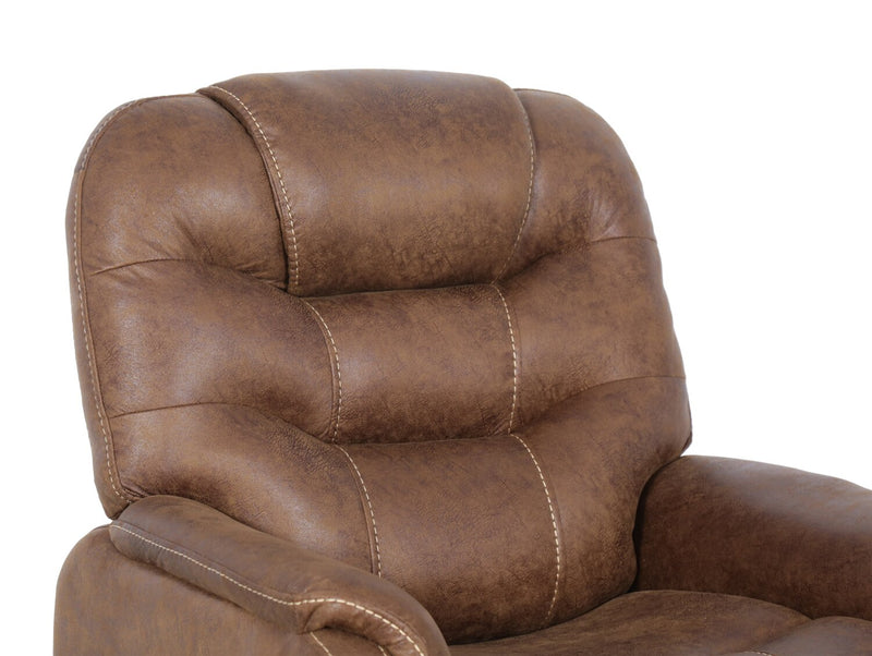Landon 34\" Microfibre Power Lift Reclining Chair - Brown