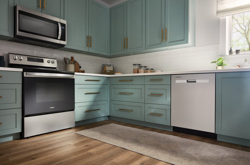 Whirlpool 24\" 55 dBA Built-In Top-Control Dishwasher - Fingerprint Resistant Stainless Steel - WDP540HAMZ