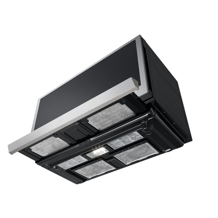 LG 2.1 Cu. Ft. Over-the-Range Microwave with ExtendaVent™ and Sensor Cooking - Smudge Proof Stainless Steel - MVEL2137F