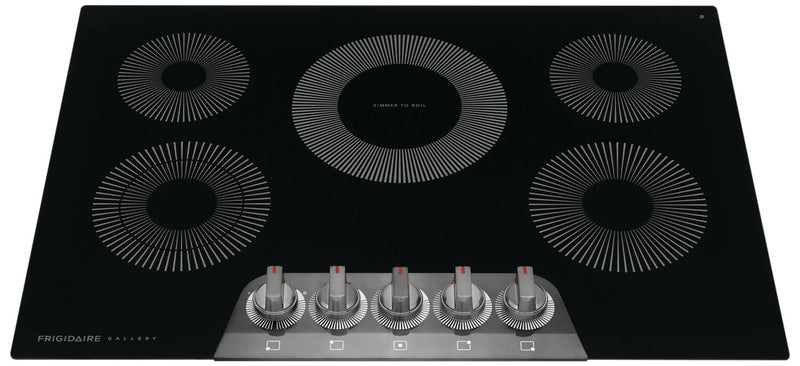 Frigidaire Gallery 30\" 5-Element Electric Cooktop - Black Stainless Steel\t - GCCE3070AD