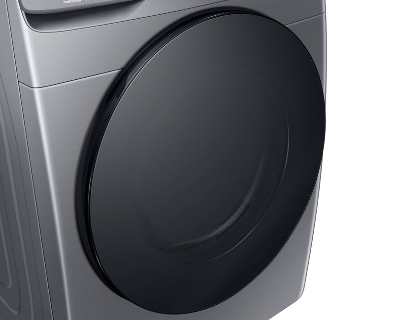 Samsung 7.5 Cu. Ft. Electric Dryer with Steam - Grey - Stackable - DVE45B6305P/AC