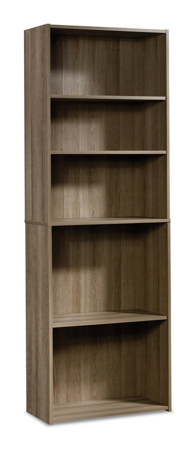 Grady 5-Shelf Bookcase - Summer Oak