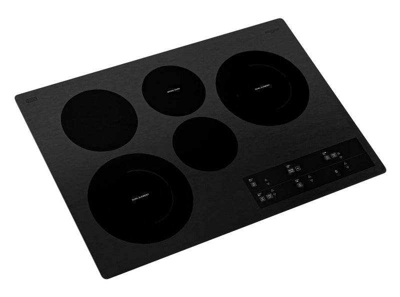 Whirlpool 30\" 5-Element Electric Cooktop - Black - WCE97US0KB