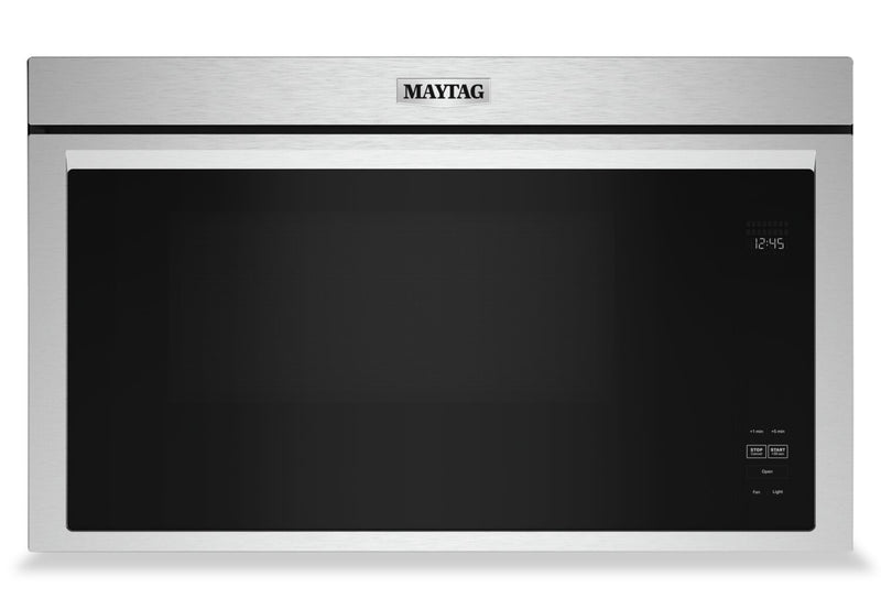 Maytag 1.1 Cu. Ft. Flush Over-the-Range Microwave with 900 Watts Cooking - Fingerprint Resistant Stainless Steel - YMMMF6030PZ