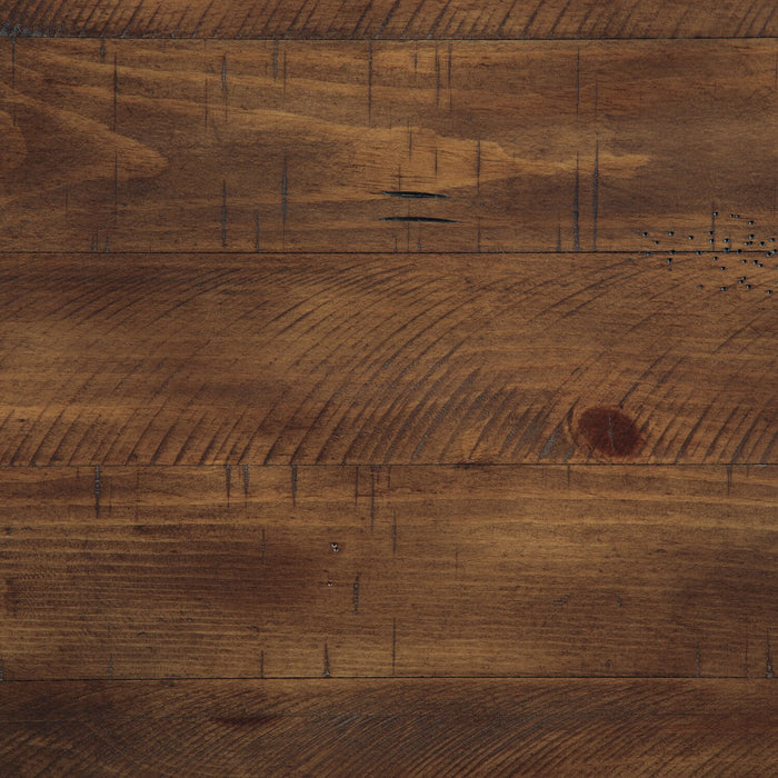 Benjy 24\" Rustic End Table with Storage - Two Tone Wood