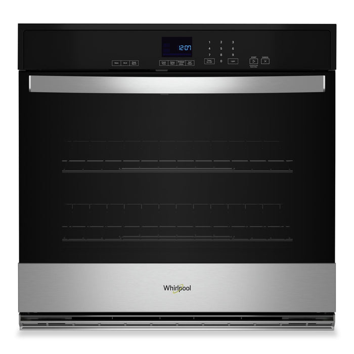 Whirlpool 30\" 5 Cu. Ft. Electric Single Wall Oven - Stainless Steel - WOES3030LS