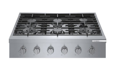 Bosch 800 Series 36" 6-Burner Gas Rangetop - RGM8658UC