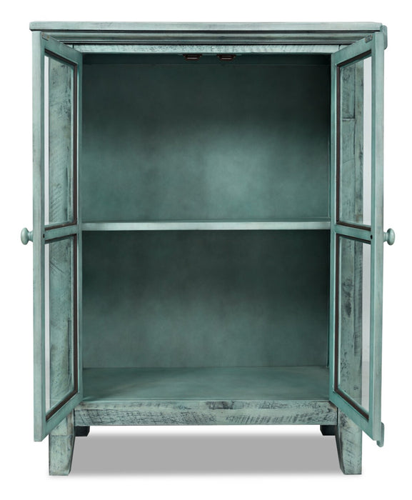 Rocco 32\" 2-Door Accent Cabinet - Vintage Blue