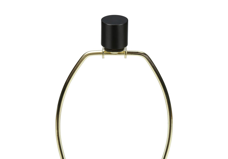 25\" Cream Resin Arch Shaped Table Lamp