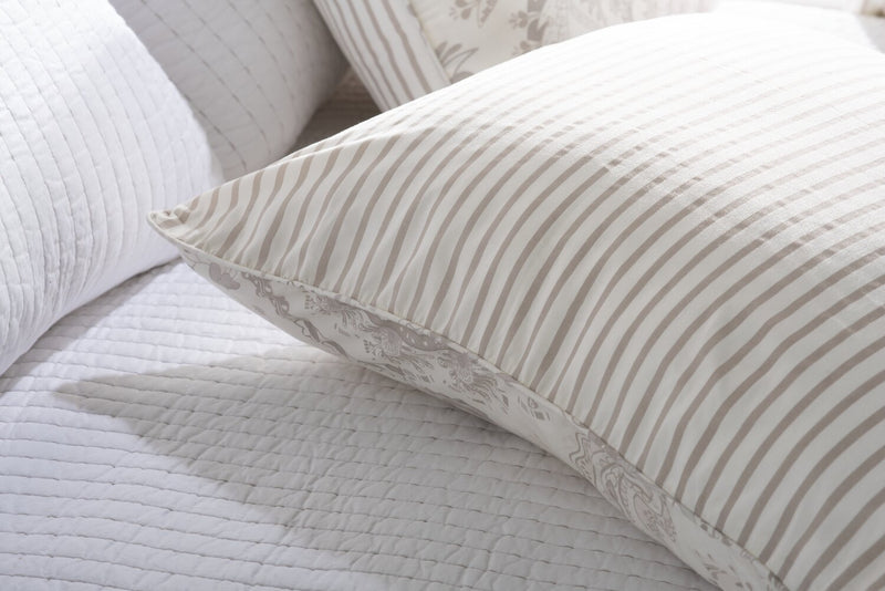 Indie Paisley 3-Piece Full/Queen Comforter Set - White