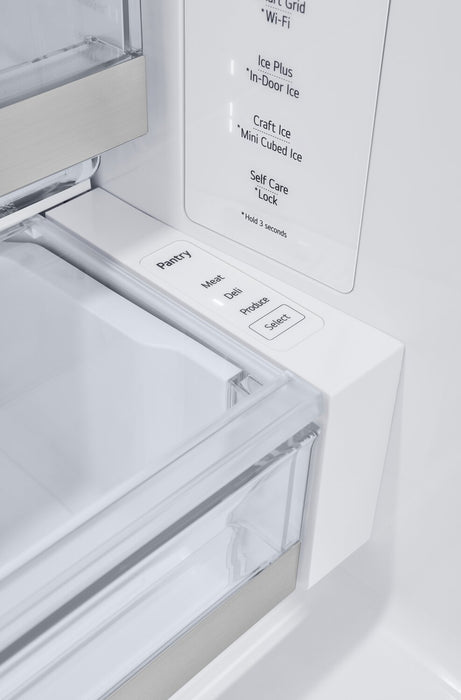 LG 36\" 31 Cu. Ft. French-Door Standard-Depth MAX™ Refrigerator - Smudge Proof Stainless Steel - LRYXS3106S