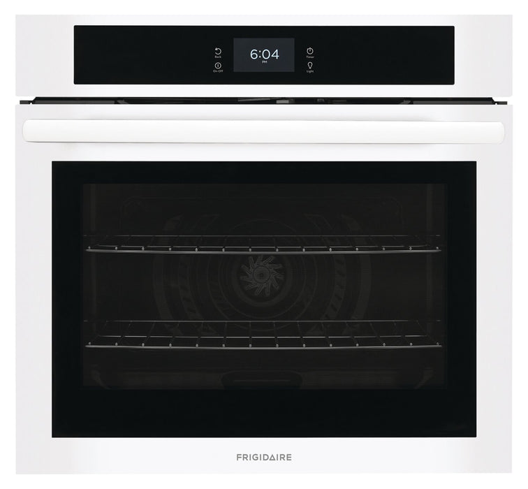 Frigidaire 30\" 5.3 Cu. Ft. Electric Single Wall Oven with Fan Convection - White - FCWS3027AW