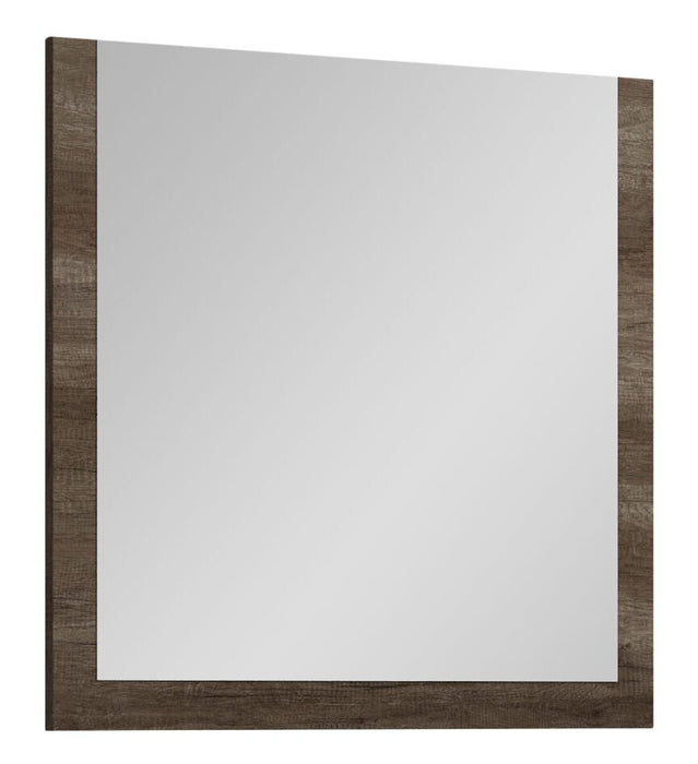 Gino Bedroom Dresser Mirror - Made in Italy, Modern - Brown