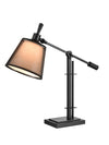Carter 24\" Industrial Desk/Task Lamp with USB Charging