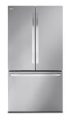 LG 36\" 27 Cu. Ft. French-Door Counter-Depth MAX™ Refrigerator - Smudge Proof Stainless Steel - LRFLC2706S