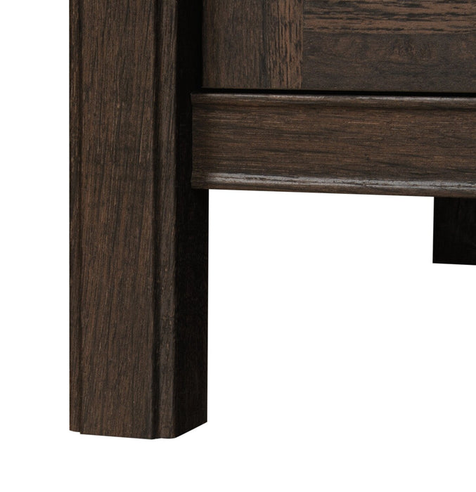 Retta 33.39\" 2-Drawer Lateral Filing Cabinet - Coffee Oak