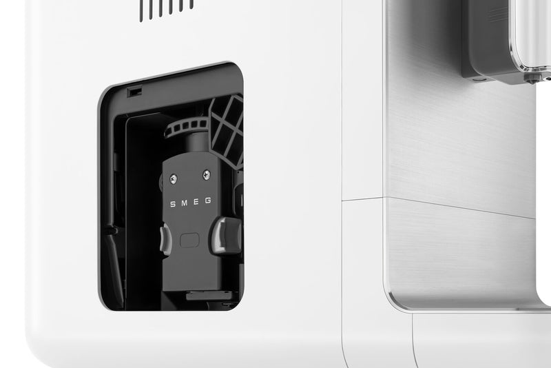 Smeg Fully Automatic Espresso Maker with Milk Wand - BCC12WHMUS