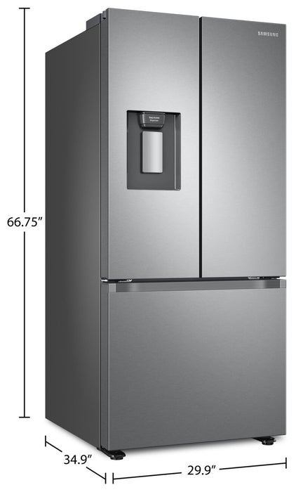 Samsung 30\" 22.1 Cu. Ft. French-Door Refrigerator - Stainless Steel - RF22A4221SR/AA