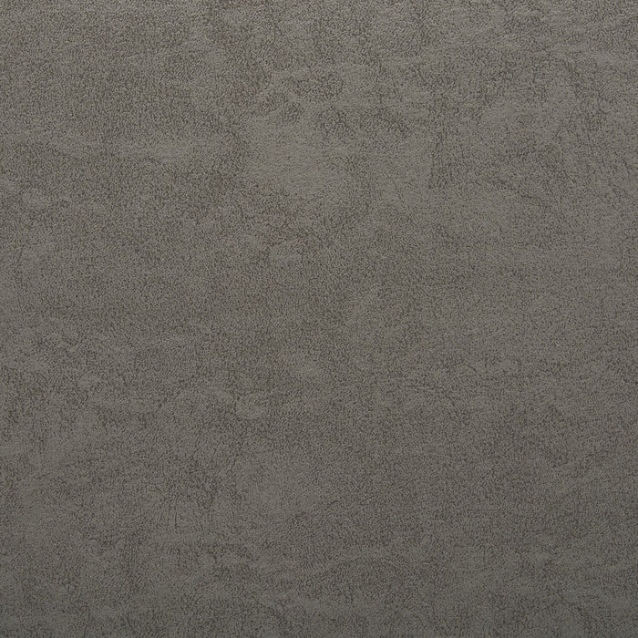 Made in Canada Morty 48\" Leather-Look Fabric Storage Ottoman - Grey