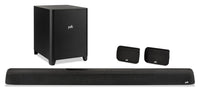 POLK 7.1.2 CH Dolby Atmos DTS:X 3D Audio Soundbar with Wireless Surrounds and Subwoofer (Magnifi MAX AX SR)