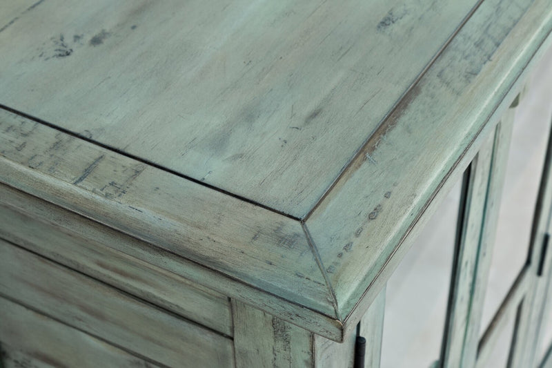 Rocco 48\" 4-Door Accent Cabinet - Vintage Blue