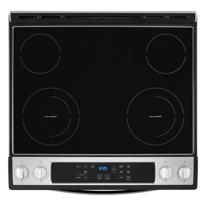 Whirlpool 4.8 Cu. Ft. Electric Range with Self-Clean - Stainless Steel - YWEE515S0LS