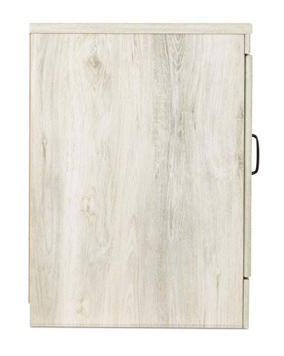 Bellaby 63\" Rustic TV Stand with Storage and Cable Management for TVs up to 70\"- Whitewash