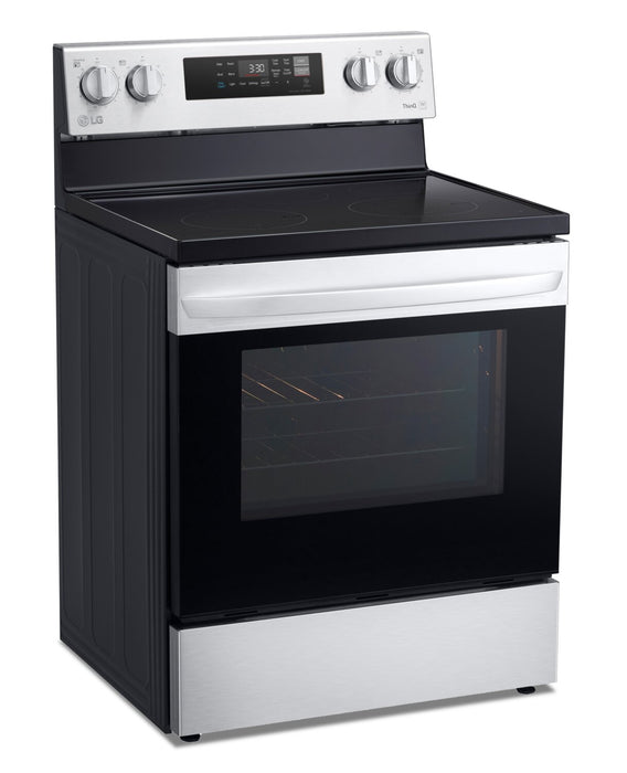 LG 6.3 Cu. Ft. Smart Electric Range with EasyClean® - Stainless Steel - LREL6321S