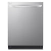LG 24\" 42 dBA Built-In Top-Control Smart Dishwasher with QuadWash®Pro  - Smudge Proof Stainless Steel - LDTH7972S