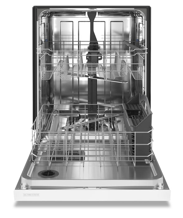 Maytag 24\" 50 dBA Built-In Front-Control Dishwasher - White - MDB4949SKW