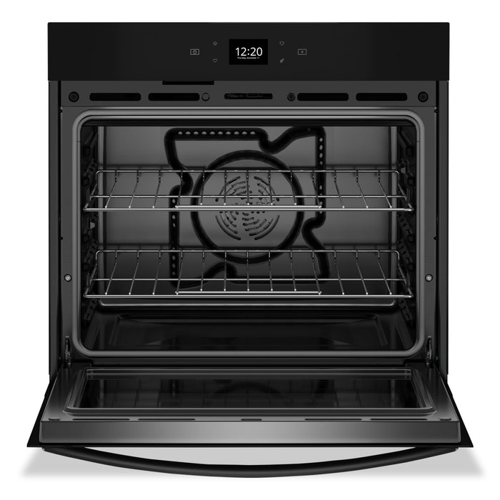 Whirlpool 30\" 5 Cu. Ft. Electric Single Wall Oven with Air Fry - Black - WOES5030LB