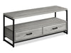 Corban 48\" Modern TV Stand with Storage and Cable Management for TVs up to 55\"- Grey
