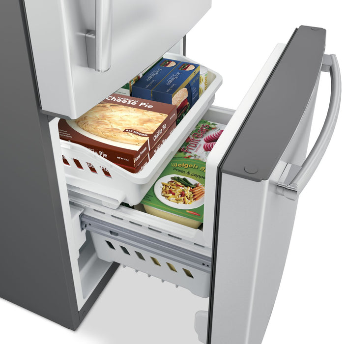 GE 30\" 20.9 Cu. Ft. Bottom-Mount Refrigerator - Stainless Steel Fingerprint Resistant  - GDE21DYRKFS
