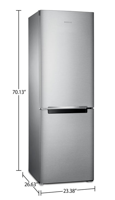 Samsung 24\" 11.3 Cu. Ft. Bottom-Mount Refrigerator - Stainless Steel - RB10FSR4ESR/AA