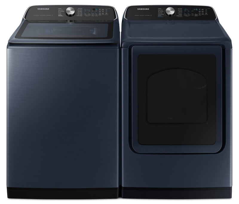 Samsung 6.2 Cu. Ft. Pet Care Top-Load Washer and 7.4 Cu. Ft. Electric Dryer