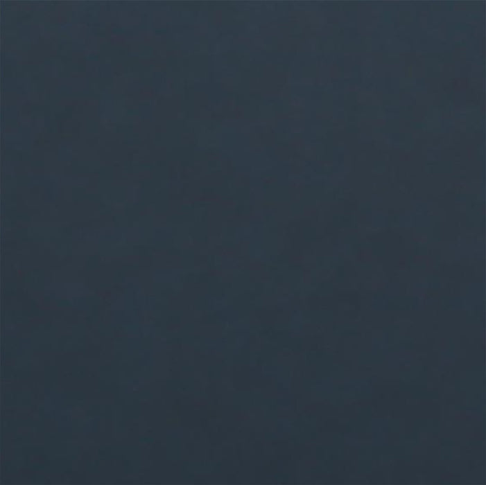 Vivia 86\" Genuine Leather Sofa with Removable Seat Cushions and Wood Base - Navy Blue