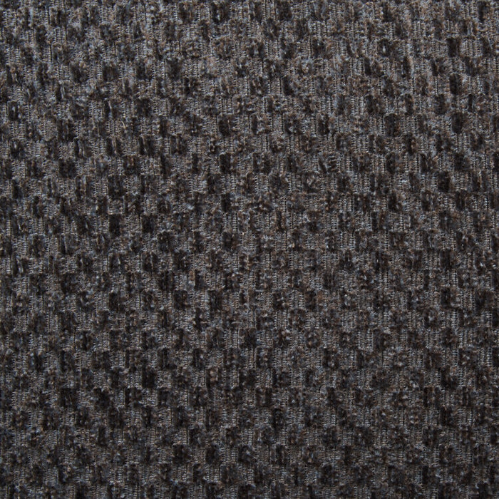 Made in Canada Morty 2-Piece Right-Facing Chenille Fabric Sectional with Accent Pillows - Grey