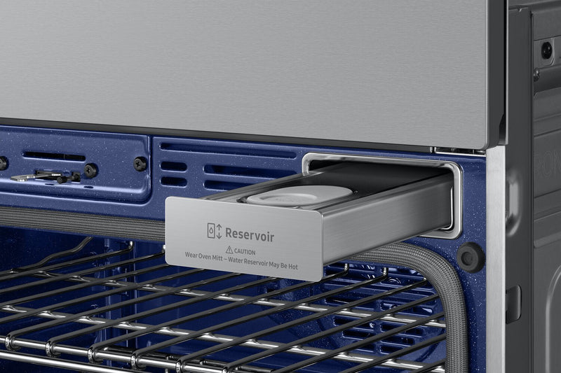 Samsung 30\" 7 Cu. Ft. Electric Micowave Combination Wall Oven with Steam Cook - Stainless Steel - NQ70CG600DSRAA